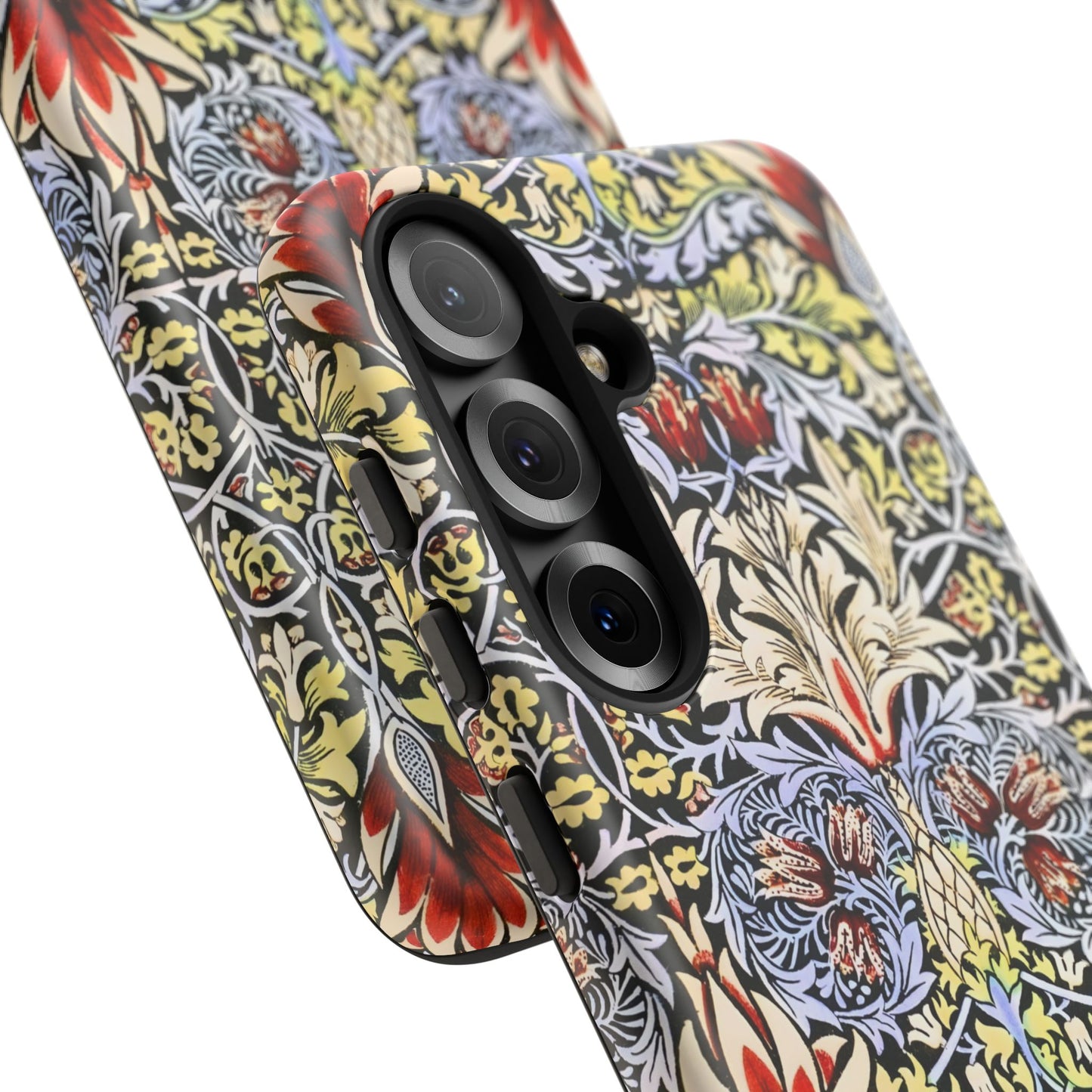 Stylish Phone Case - Floral Design, Tough Cases, Gift for Her, Phone Accessories, Trendy Tech, Unique Cell Phone Cover