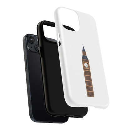 Tough Magnetic Phone Cases with Iconic Big Ben Design, Phone Protector, Unique Gift, London Souvenir, Magnetic Case for Phones