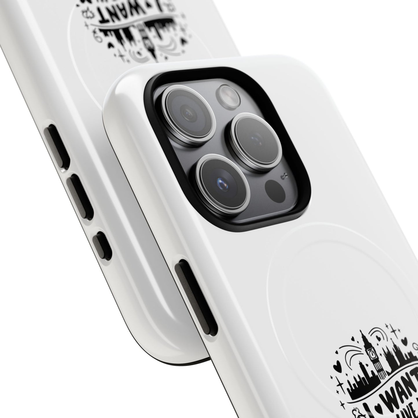 London Dream Tough Magnetic Phone Case, Chic Phone Cover, Ideal Gift for London Lovers, Functional Phone Accessory, Stylish Tech Gear
