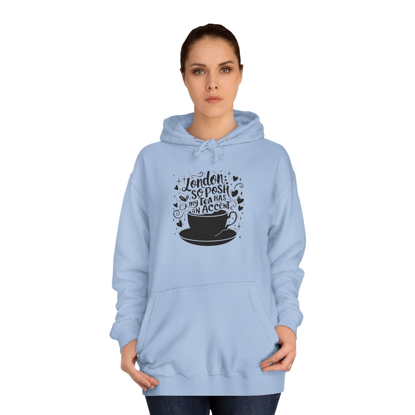 Unisex College Hoodie - London's Nostalgic Tea