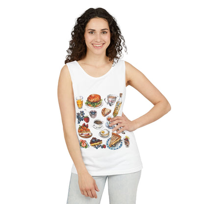 Unisex Garment-Dyed Tank Top - England’s Finest Symbols and Icons