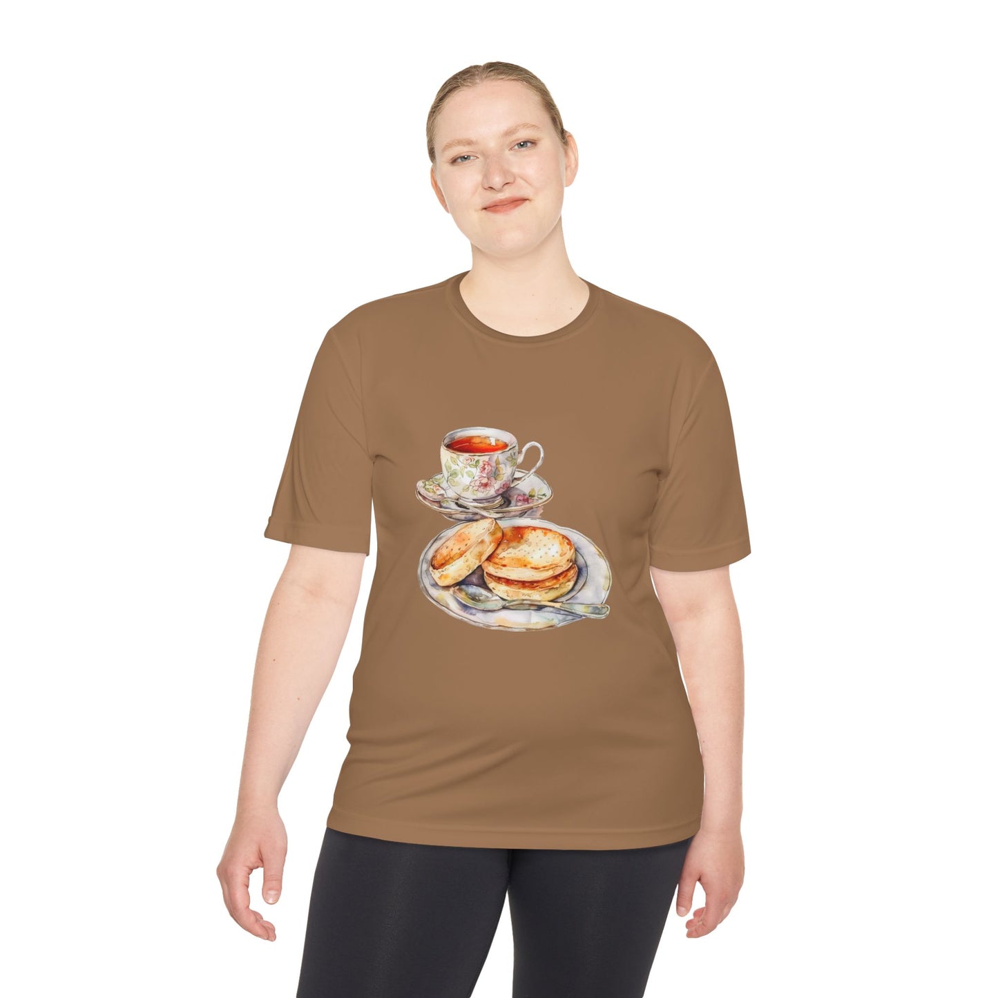 Unisex Moisture Wicking Tee - Gourmet Food Art Print for Kitchen Decor