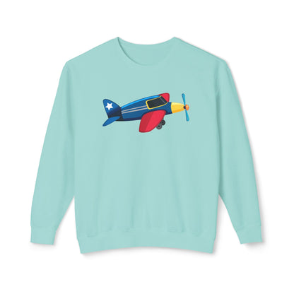 Unisex Lightweight Crewneck Sweatshirt Vintage - Retro Aviation