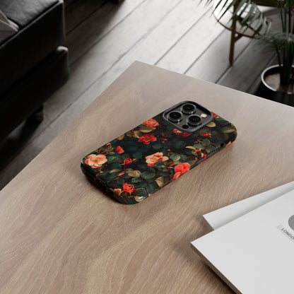 Floral Phone Case - Elegant Floral Design, Tough Protective Case, Perfect Gift for Her, Trendy Phone Accessories, Mother’s Day, Birthday