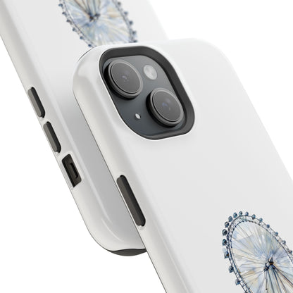 Stylish Magnetic Phone Cases with London Eye Design, Custom Phone Covers, Unique Gift for Travelers, Chic Electronic Accessories