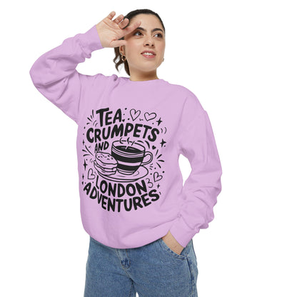 Unisex Garment-Dyed Sweatshirt - London's Chilling Adventures