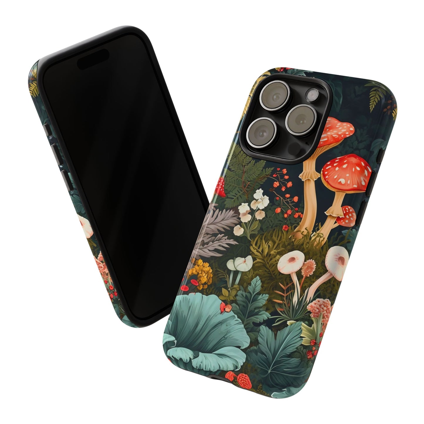 Floral Phone Case - Tough Cases, Nature Lover Gift, Eco-Friendly, Trendy Tech Accessory, Unique Design, Perfect for All Occasions