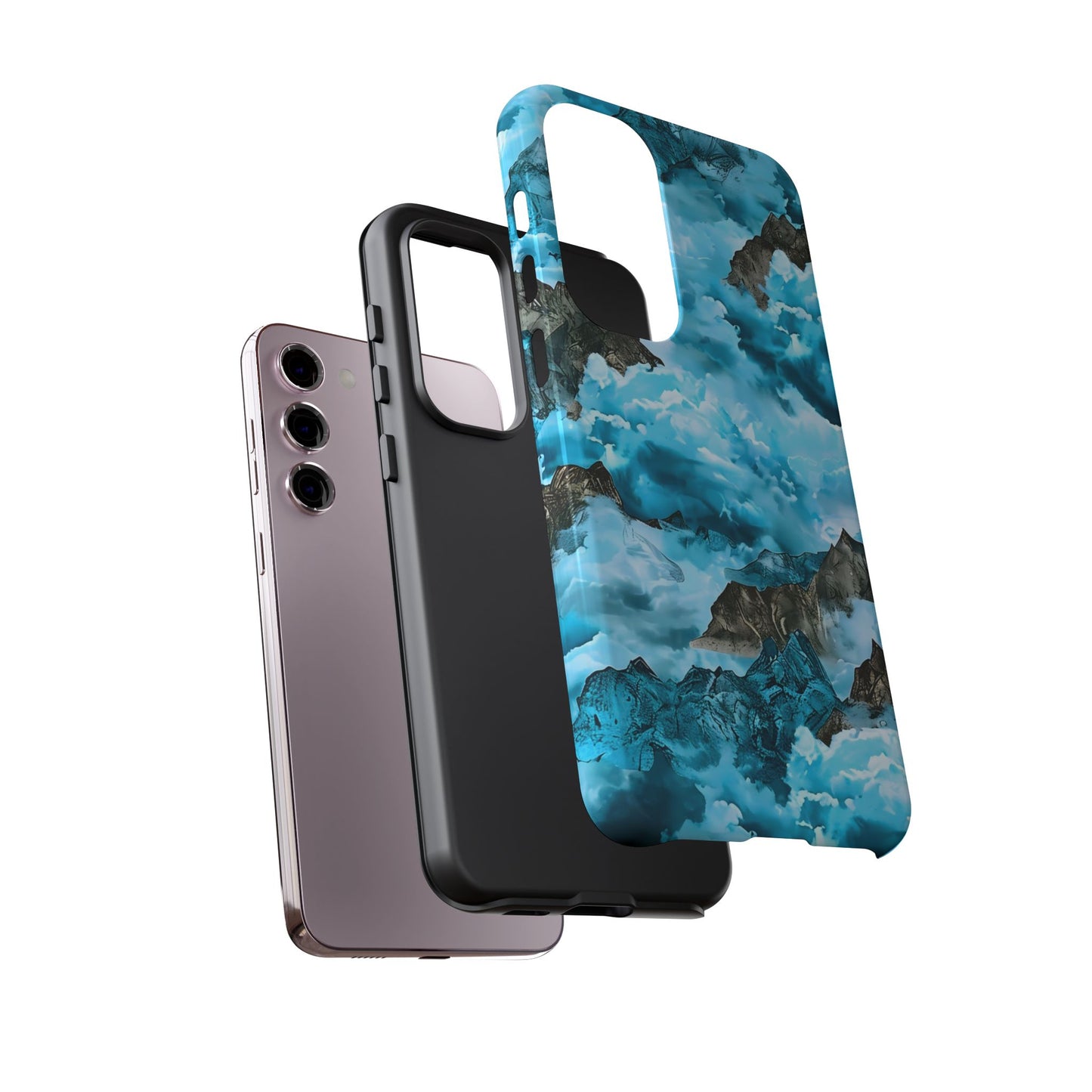 Mountain Wave Phone Case - Adventure Gear, Outdoor Gifts, Stylish Cases, Trendy Accessories, Nature Lovers