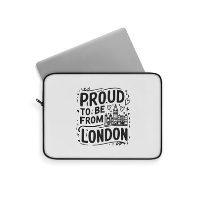 Laptop Sleeve - Proud to Be From London, Urban Laptop Case, Gift for London Lovers, Stylish Tech Accessory, City Pride Sleeve, Travel [...]