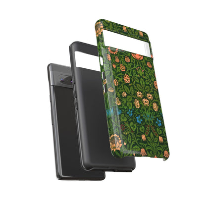 Crimson Leaf Whirl – Phone Case - Tough Cases