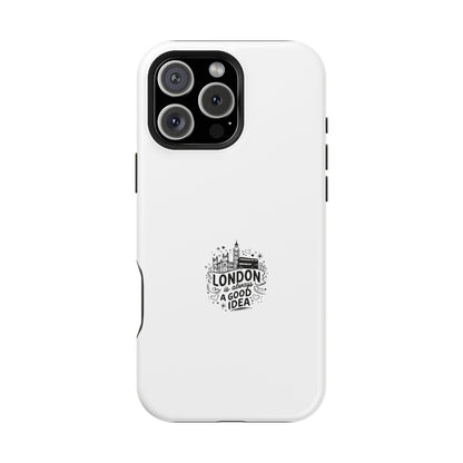 London Good Idea Magnetic Phone Case, Travel Accessories, Unique Gift, Phone Cover, London Souvenir, Custom Case