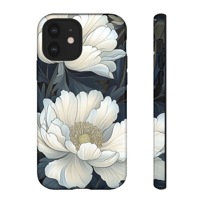 Elegant Floral Phone Case, Floral iPhone Cover, Flower Art Phone Case, Eco-Friendly Mobile Protection, Tough & Stylish Phone Case