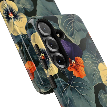 Tough Cases Floral iPhone Case, Tough Phone Cover, Stylish Floral Design, Gift for Her, Summer Vibe, Durable Protective Case