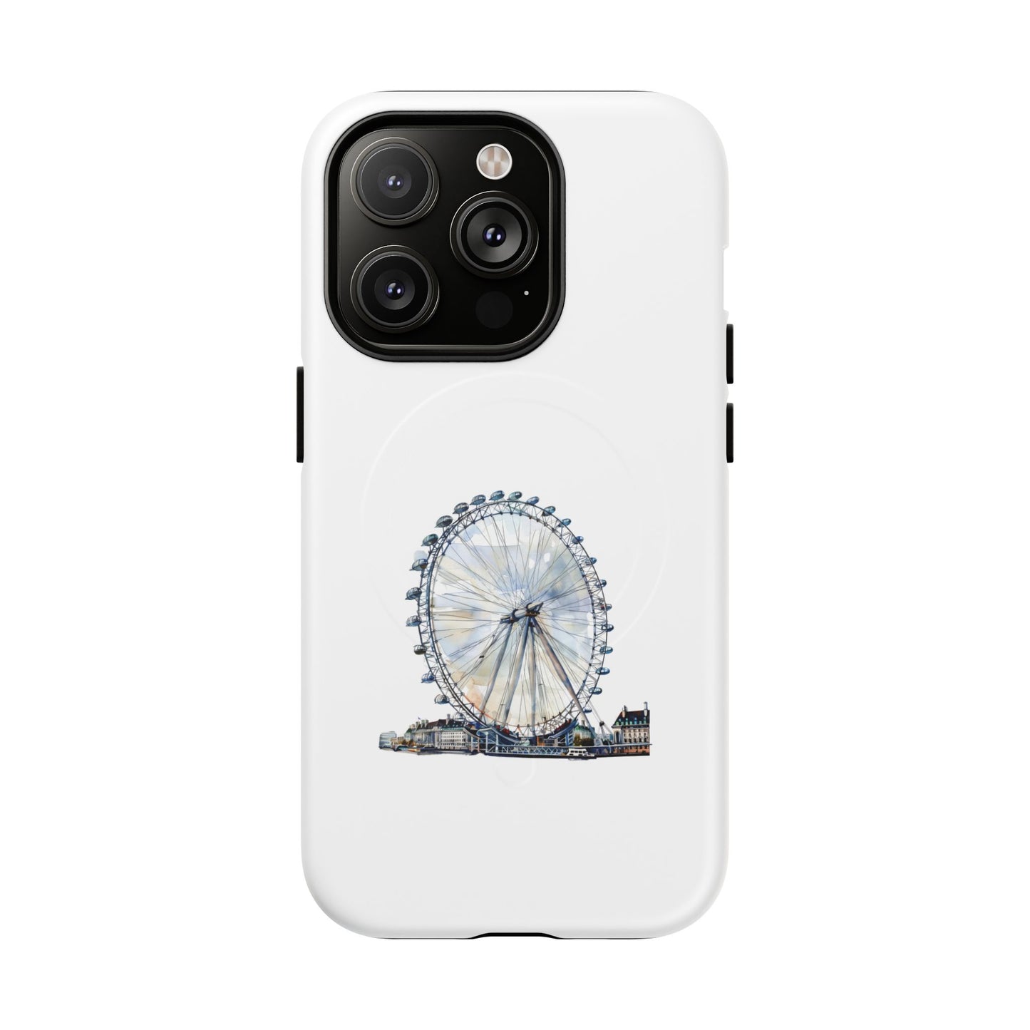 Funky Ferris Wheel Magnetic Case | Tough iPhone Cover, Customized Phone Case, Unique Gift, Festival Accessory, Durable Phone Protection