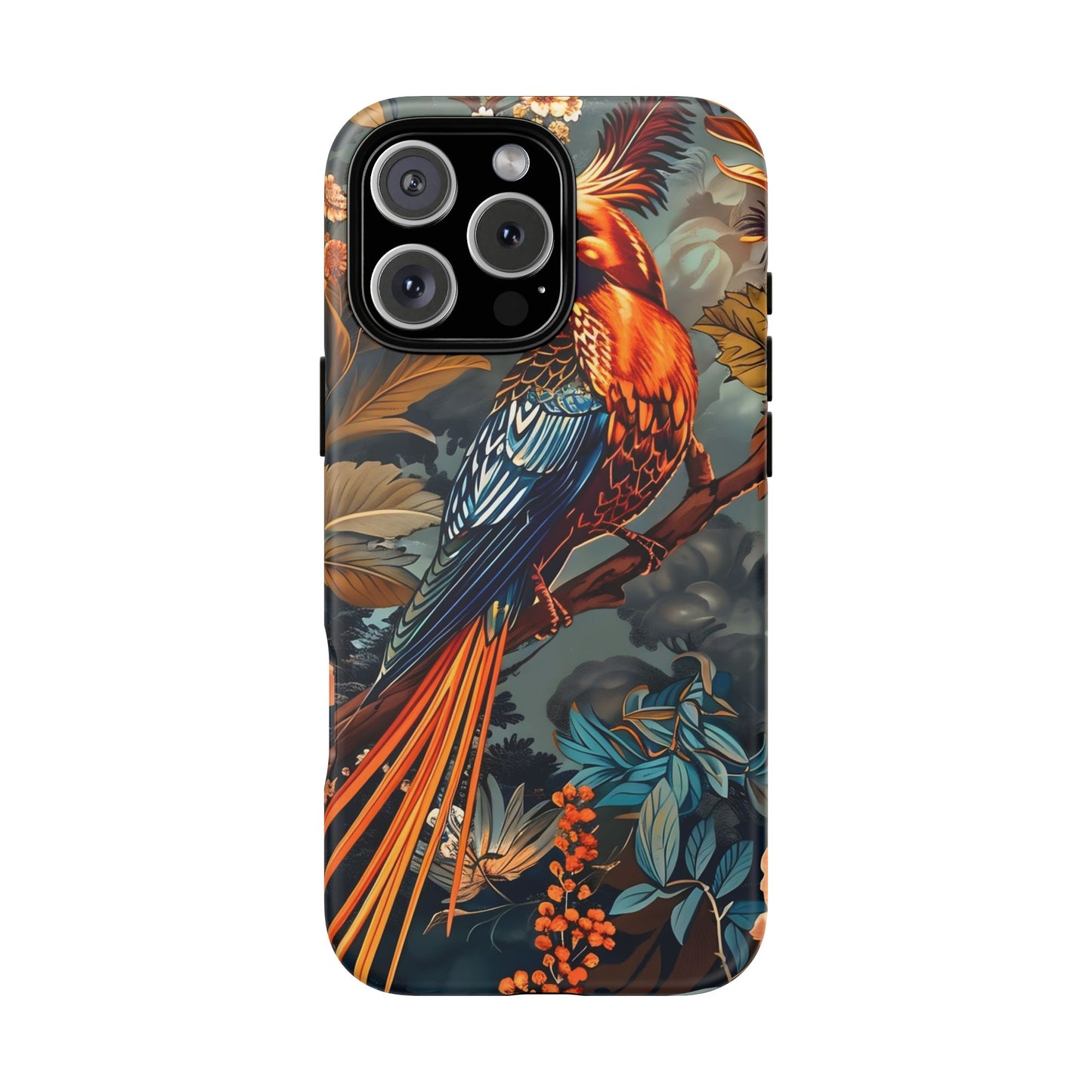 Tough Cases: Vibrant Bird Phone Case, Nature Lover Gift, Outdoor Adventure Accessory, Phone Protection, Wildlife Enthusiast