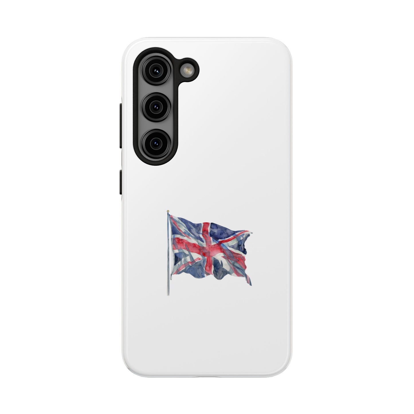 Stylish Tough Phone Case with British Flag Design - Durable & Protective Cover