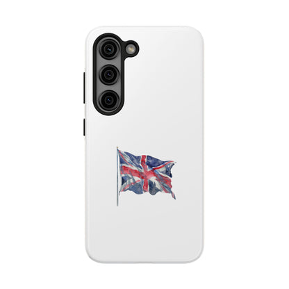 Stylish Tough Phone Case with British Flag Design - Durable & Protective Cover