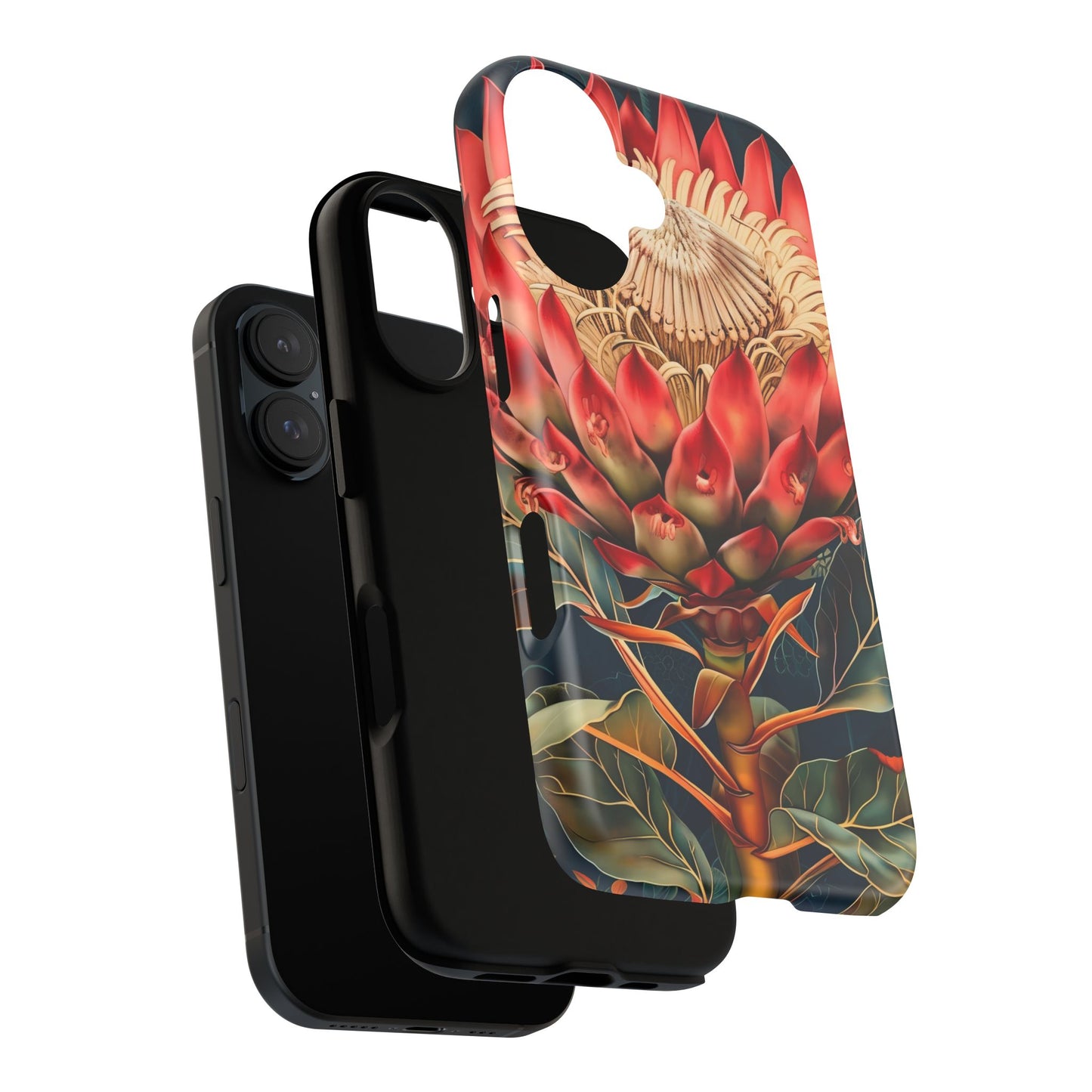 Tough Cases: Vibrant Floral Phone Case, Tough Phone Covers, Floral Art Cases, Nature Design Accessories, Gift for Nature Lovers