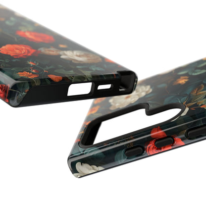 Floral Phone Case | Tough Cases with Elegant Design | Gift for Her, Mother's Day, Birthdays, Personalized, Trendy Tech Accessories