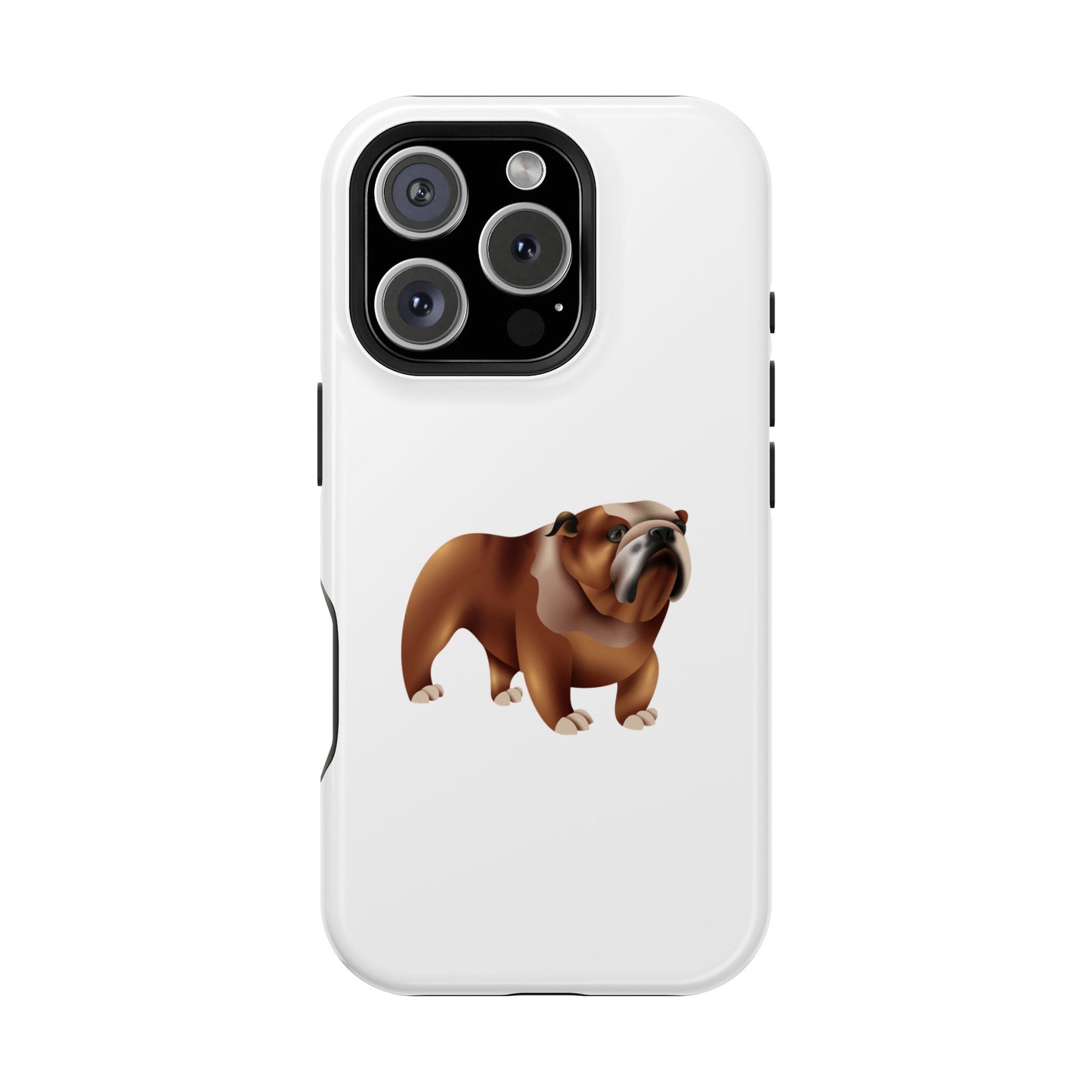 Dog Lover Magnetic Tough Cases, Bulldog Phone Case, Pet Owner Gifts, Stylish Phone Accessories, Customizable Cases for Pet Lovers