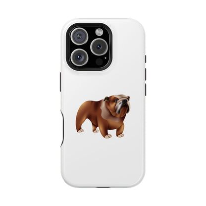 Dog Lover Magnetic Tough Cases, Bulldog Phone Case, Pet Owner Gifts, Stylish Phone Accessories, Customizable Cases for Pet Lovers