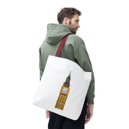 Big Ben Tote Bag, City Tour Tote, Travel Essentials, Gift for Travelers, London Souvenir, Eco-Friendly Shopping Bag