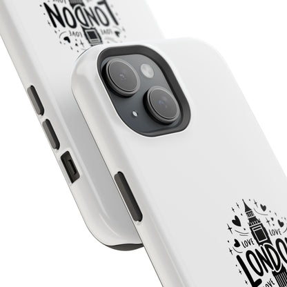 London Love Magnetic Tough Case - Stylish iPhone Protection