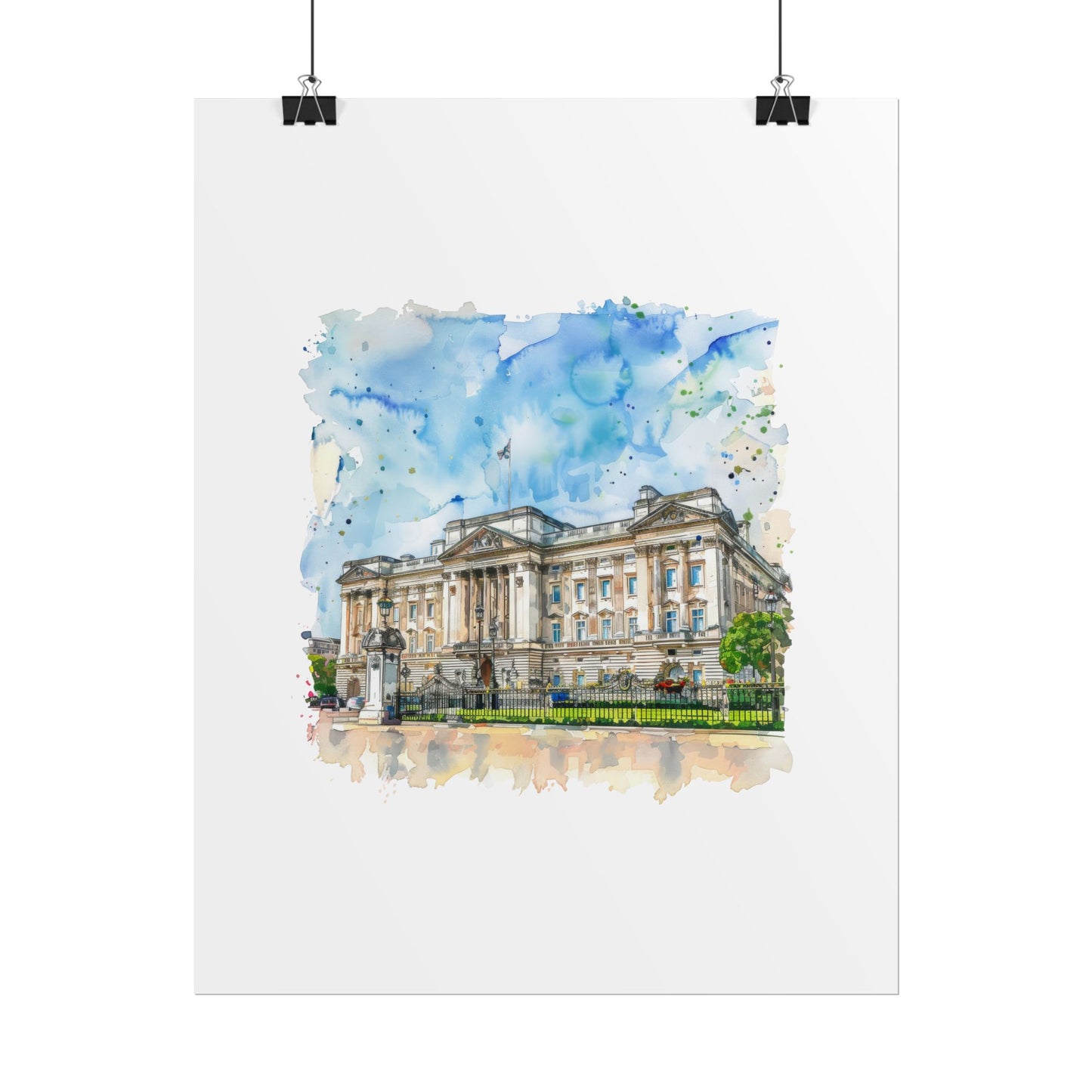 Watercolor Art Rolled Posters