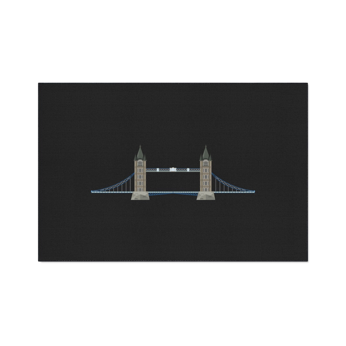 London Bridge Heavy Duty Floor Mat, Stylish Home Decor, Kitchen or Entryway Mat, Unique Gift for Housewarming, Rug for Cozy Living