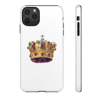 Royal Crown Phone Case | Tough Phone Cases, Stylish Accessories, Gift for Her, Birthday Present, Royalty Vibe