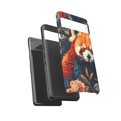 Cute Red Panda Phone Case, Wildlife Lover Gift, Tough Cases for iPhone, Nature-Themed Phone Cover, Animal Art Shell, Cute Tech Accessories