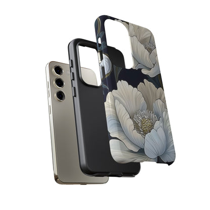Floral Phone Case, Tough Cases for Women, Stylish Phone Cover, Floral Design Phone Protector, Nature Inspired Tech Accessories