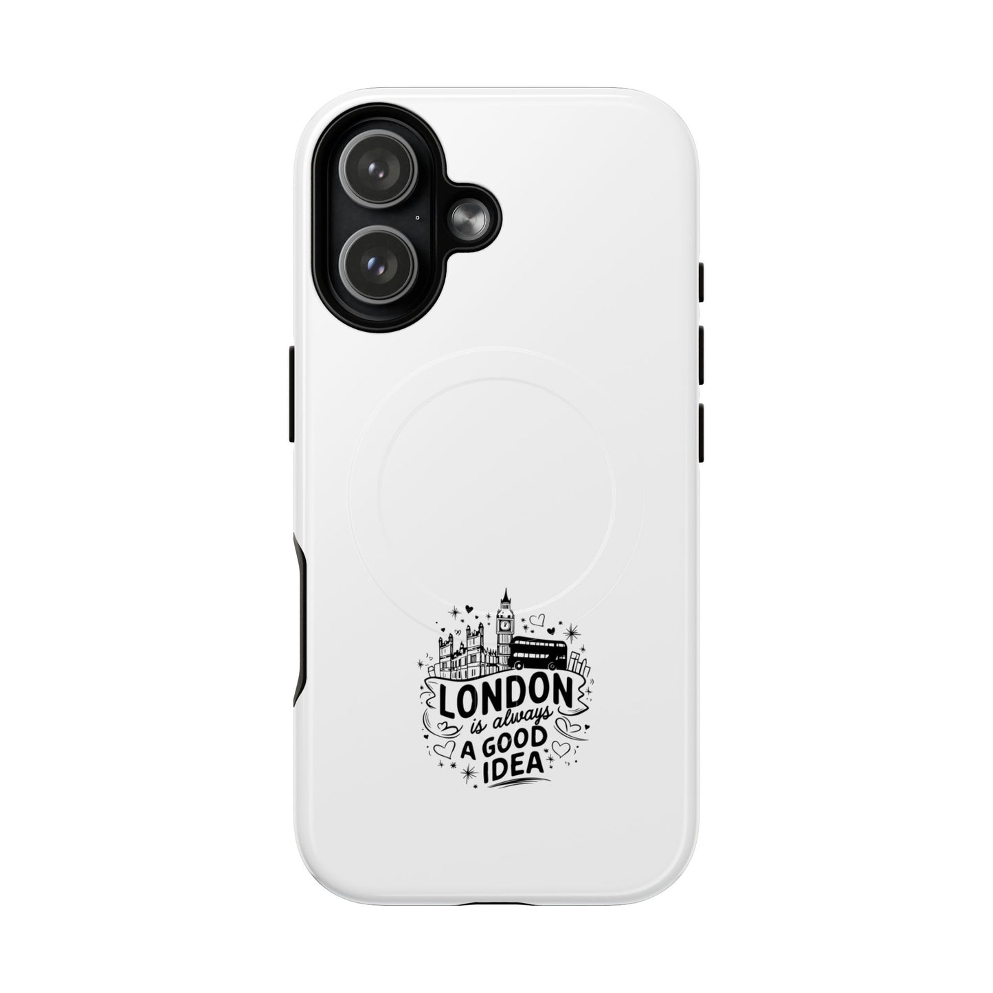Tough Magnetic Phone Cases - London Is Always A Good Idea, Custom Phone Covers, Travel Gifts, Modern Phone Cases, Durable Cases, [...]