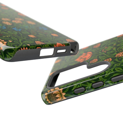 Crimson Leaf Whirl – Phone Case - Tough Cases