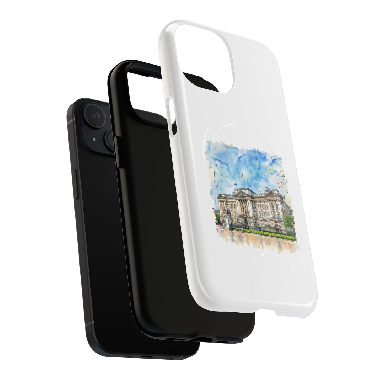 Artistic Phone Cases with Magnetic Grip | Ideal for Travelers, Unique Gift for Holidays, Functional & Stylish Mobile Protection