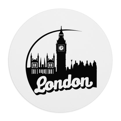 London Skyline Mouse Pad, Perfect Gift for Travelers, Office Decor, Desk Accessory, Home Office Essentials, Geometric Design