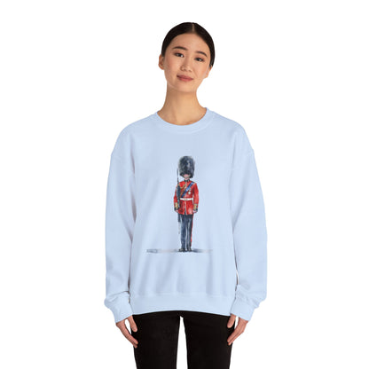 Unisex Heavy Blend™ Crewneck Sweatshirt - British Royal Guard - Iconic Symbol of Tradition and Honor