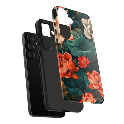 Flower Phone Case, Floral Phone Cover, Tough Case for Floral Lovers, Gift for Her, Stylish Tech Accessories