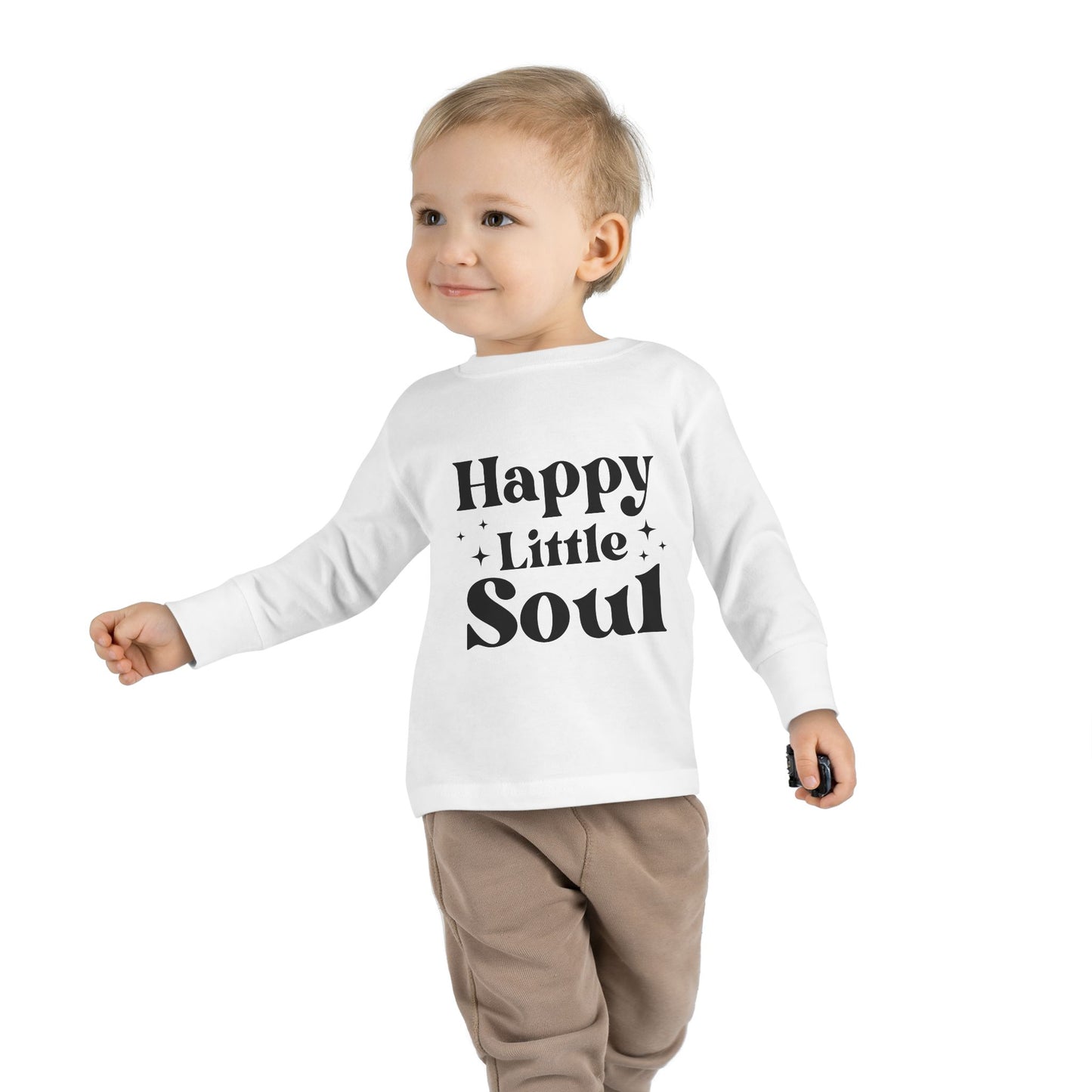Happy Little Soul Toddler Long Sleeve Tee - Cute & Comfortable Kids Apparel