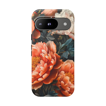 Floral Phone Case - Tough Cases, Durable Cover, Flower Design, Unique Gift, Phone Accessories