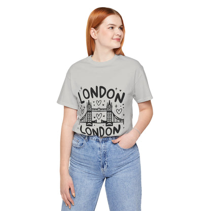 Unisex Jersey Short Sleeve Tee - Love London