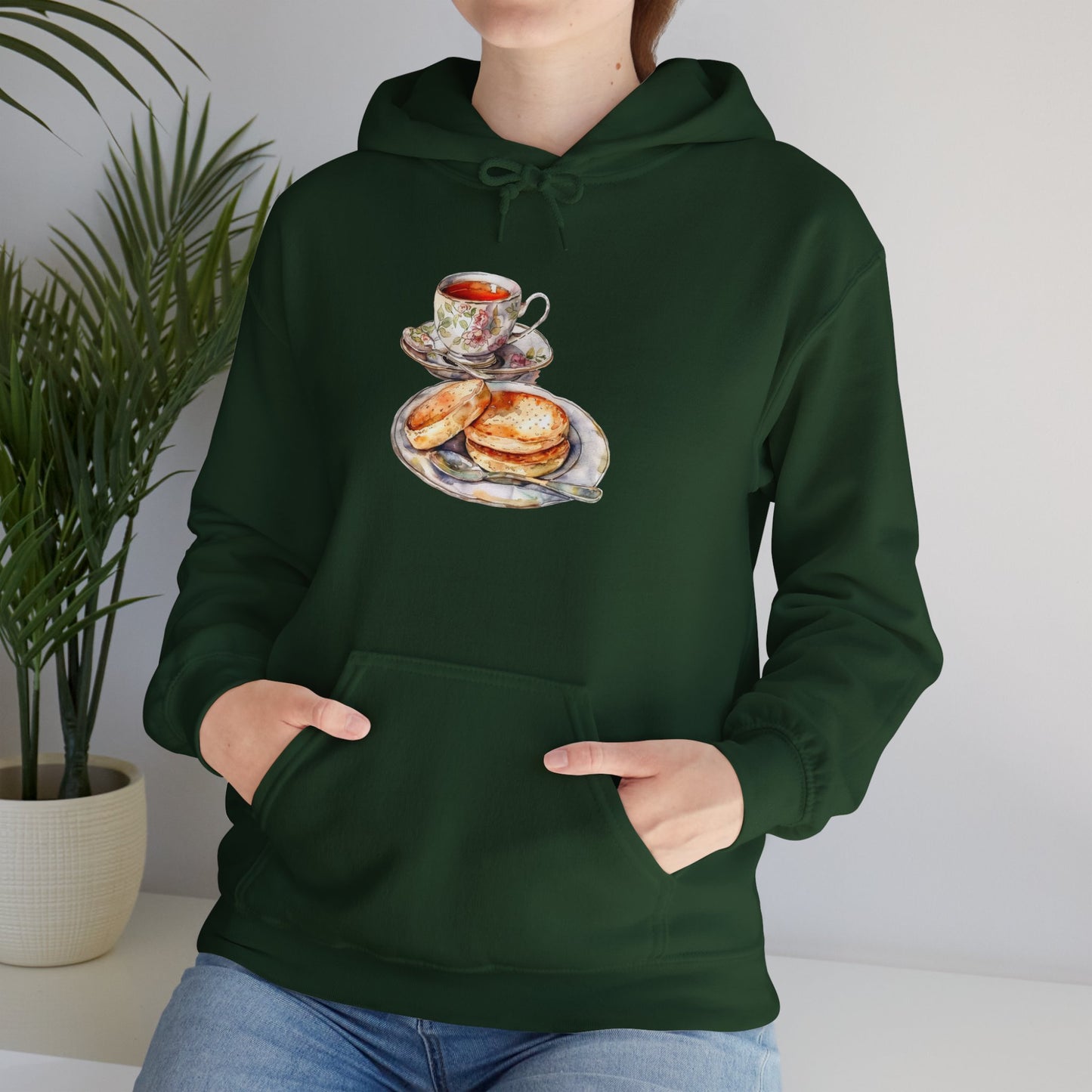 Unisex Heavy Blend™ Hooded Sweatshirt - A Feast Fit for Royalty - British Royal Cuisine