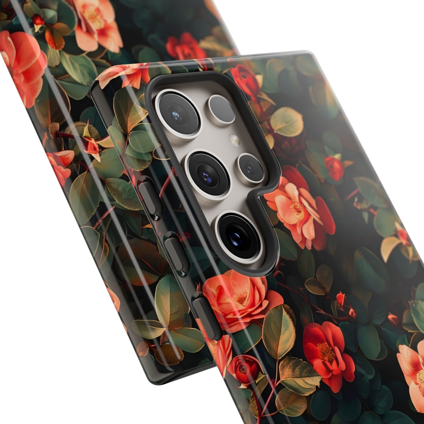 Floral Phone Case - Elegant Floral Design, Tough Protective Case, Perfect Gift for Her, Trendy Phone Accessories, Mother’s Day, Birthday
