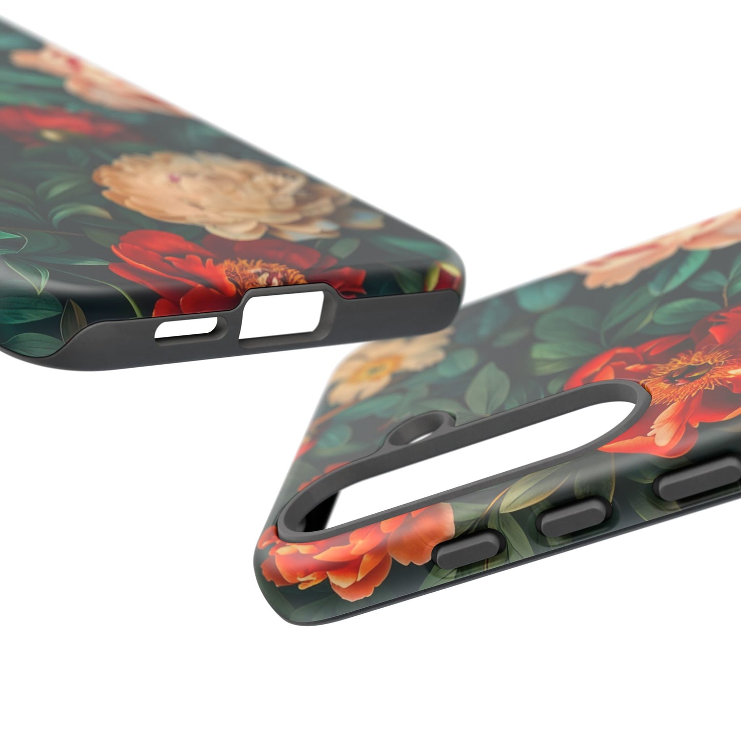 Floral Phone Case - Tough Cases, Vibrant Protection, Gift for Her, Cute Floral Design, Trendy Accessory, Perfect for Spring