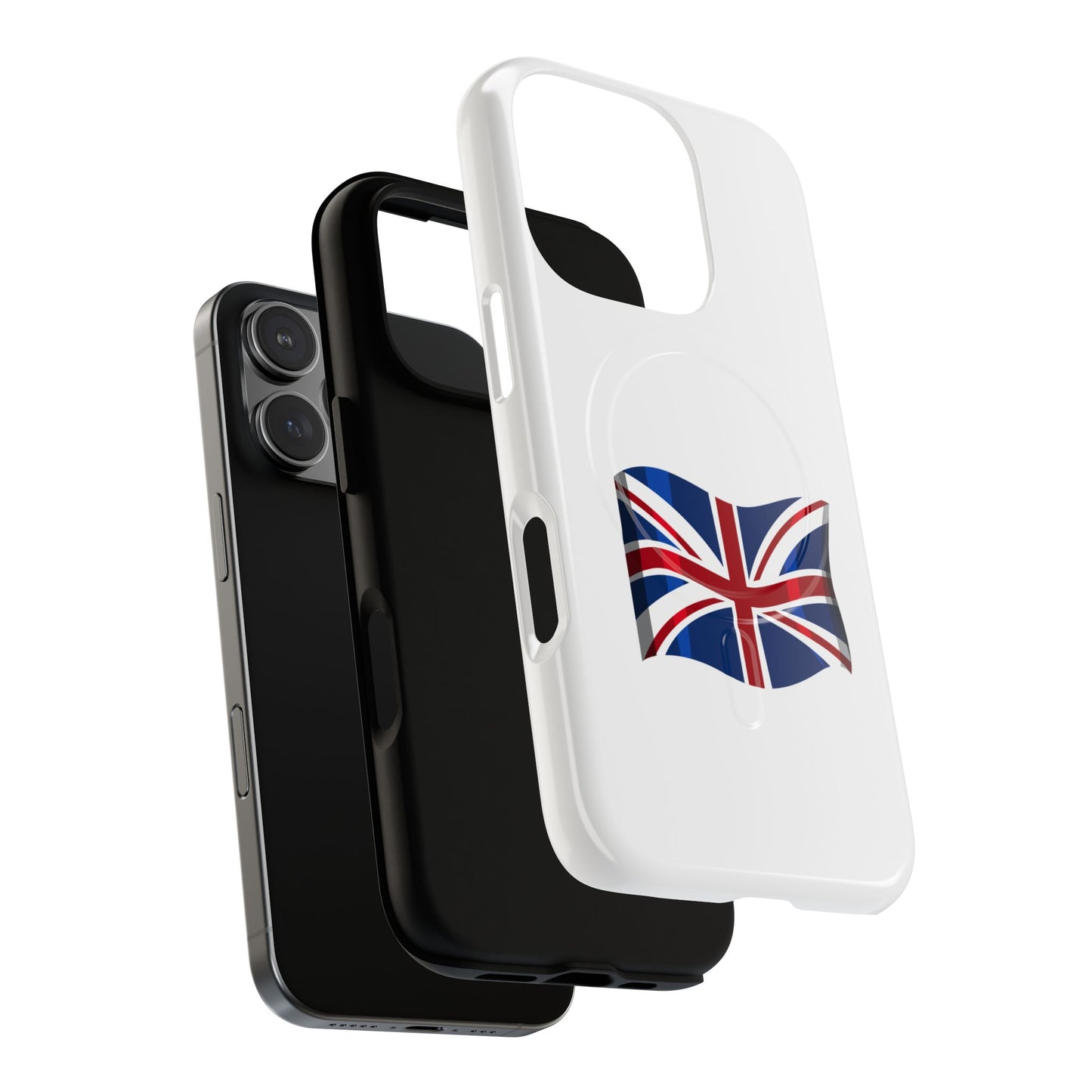 Union Jack Tough Magnetic Case, Durable Phone Cover, British Flag Cell Phone Protector, Gift for UK Lovers, Travel Accessories