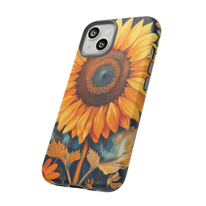 Sunflower Phone Case - Floral Design for Nature Lovers, Cute Spring Accessory, Gift for Her, Eco-Friendly Cover