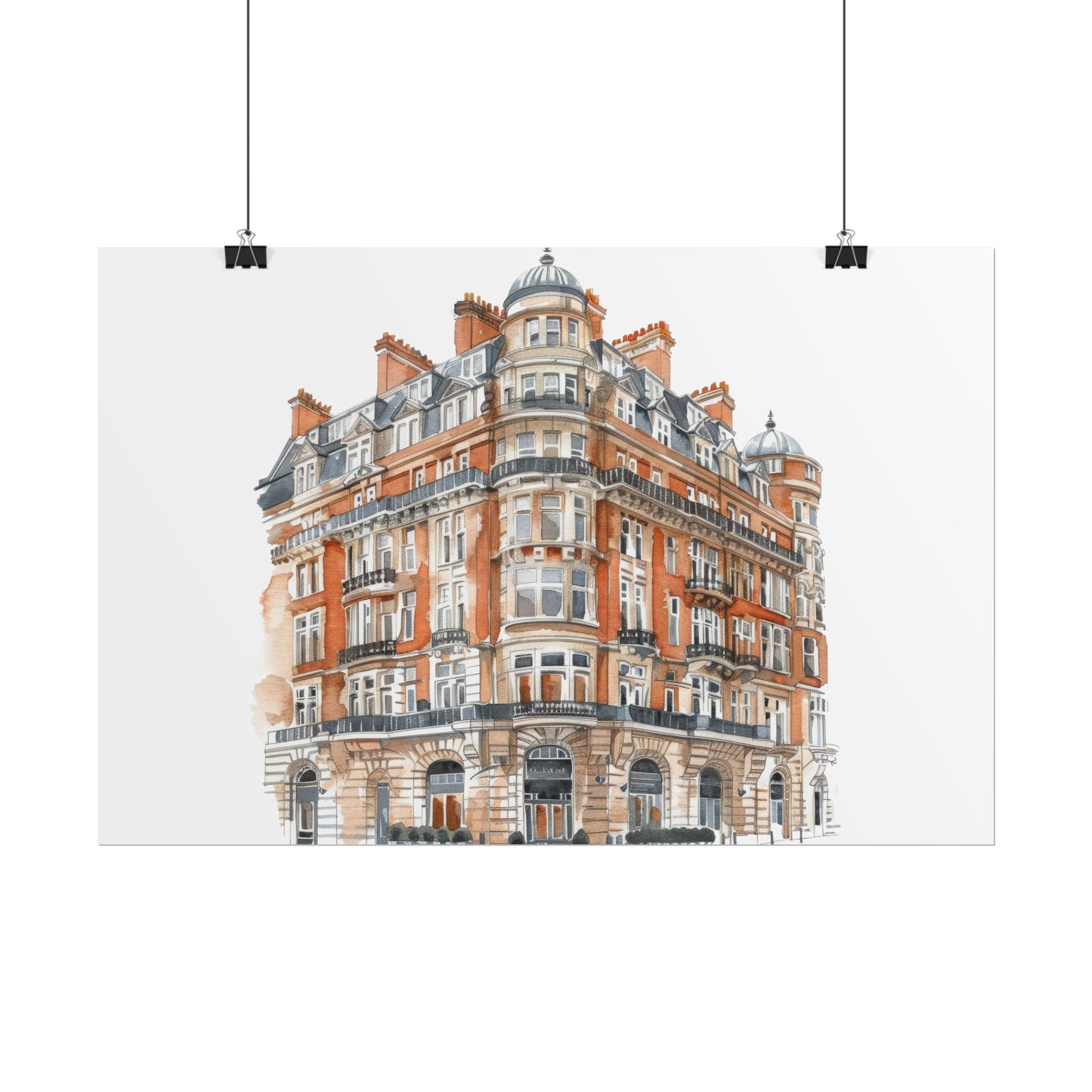 Elegant Architectural Rolled Posters, Art Prints for Home Decor, Gift for Housewarming, Wall Art for Living Room, Unique Art Decor