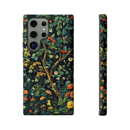 Floral Phone Case - Tough Cases, Colorful Nature Design, Gift for Flower Lovers, Phone Accessory, Unique Cell Phone Cover