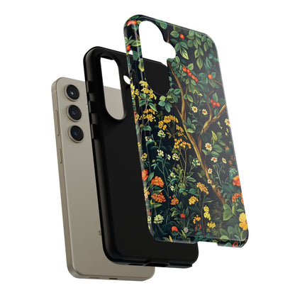 Floral Phone Case - Tough Cases, Colorful Nature Design, Gift for Flower Lovers, Phone Accessory, Unique Cell Phone Cover