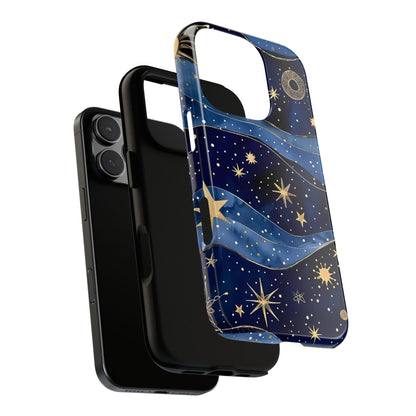 Cosmic Phone Case - Tough Cases, Galaxy Art, Starry Sky, Trendy Accessories, Space Lover Gift, Celestial Design